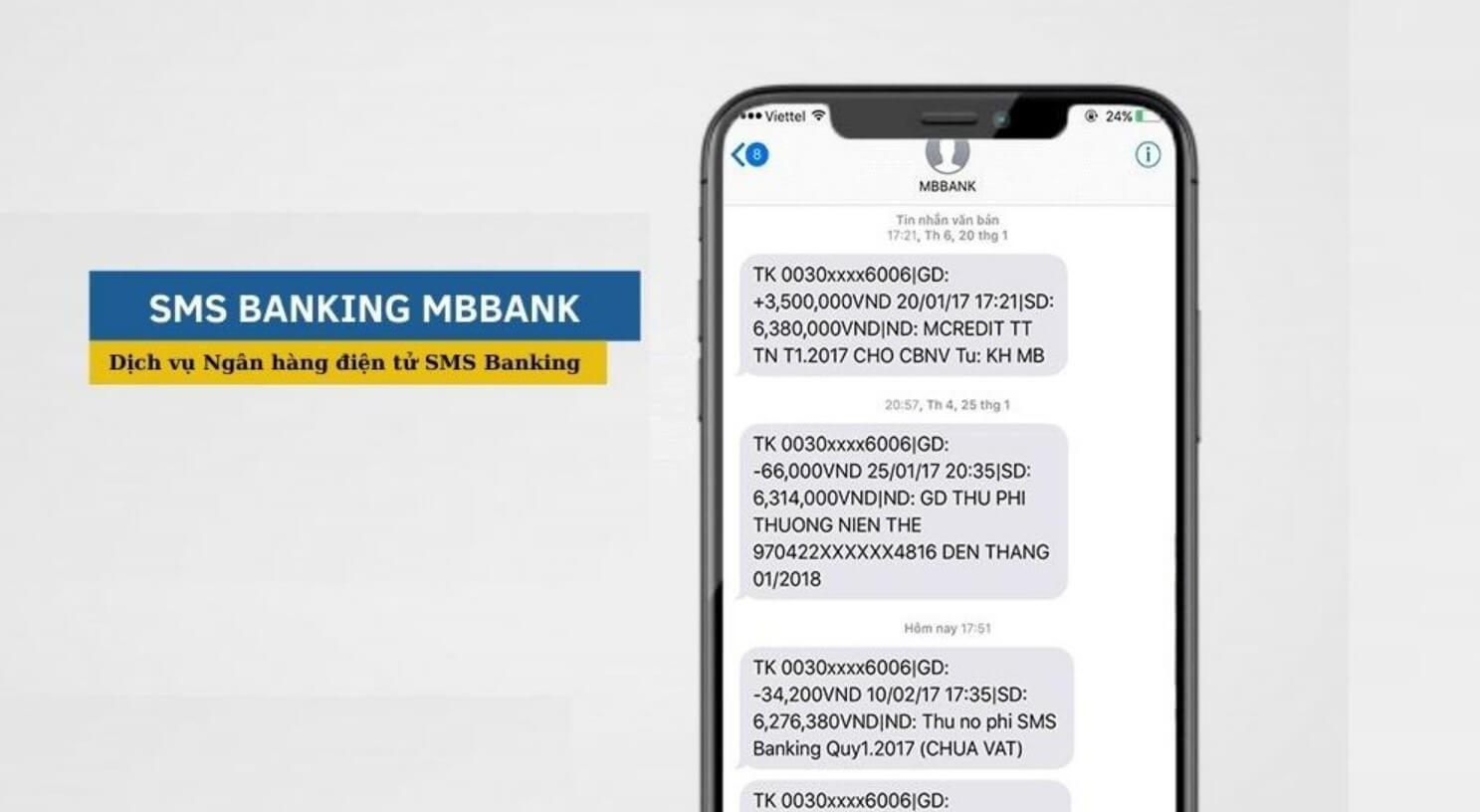 Câu hỏi thường gặp về SMS Banking MB