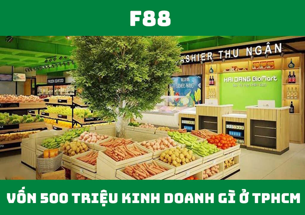 Vốn 500 triệu kinh doanh gì ở TPHCM?