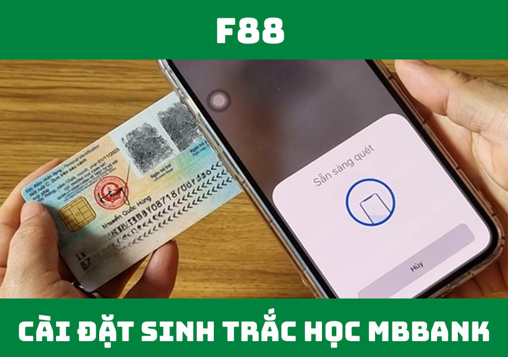 cài đặt sinh trắc học MBBank