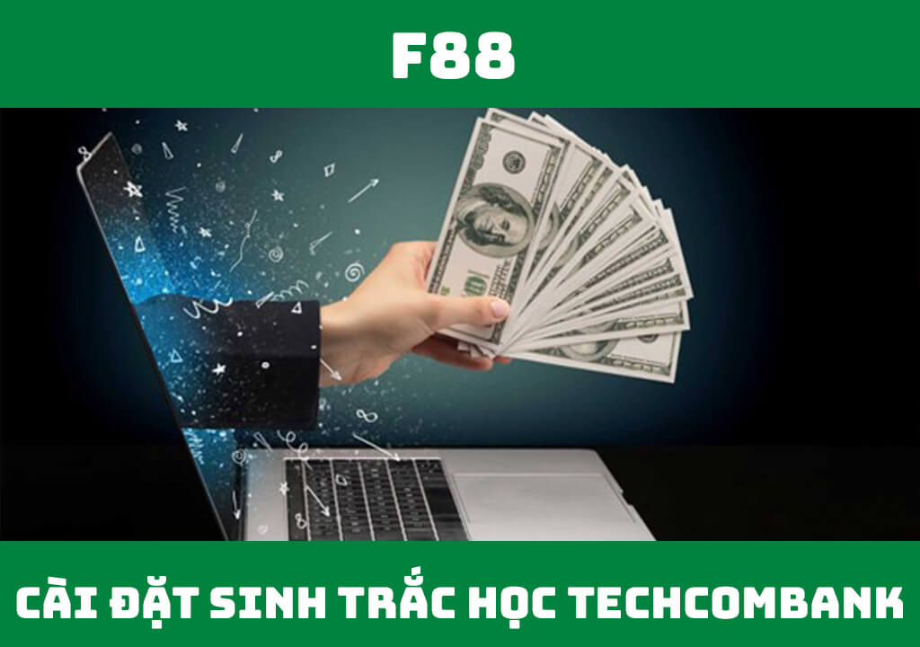 cài đặt sinh trắc học Techcombank