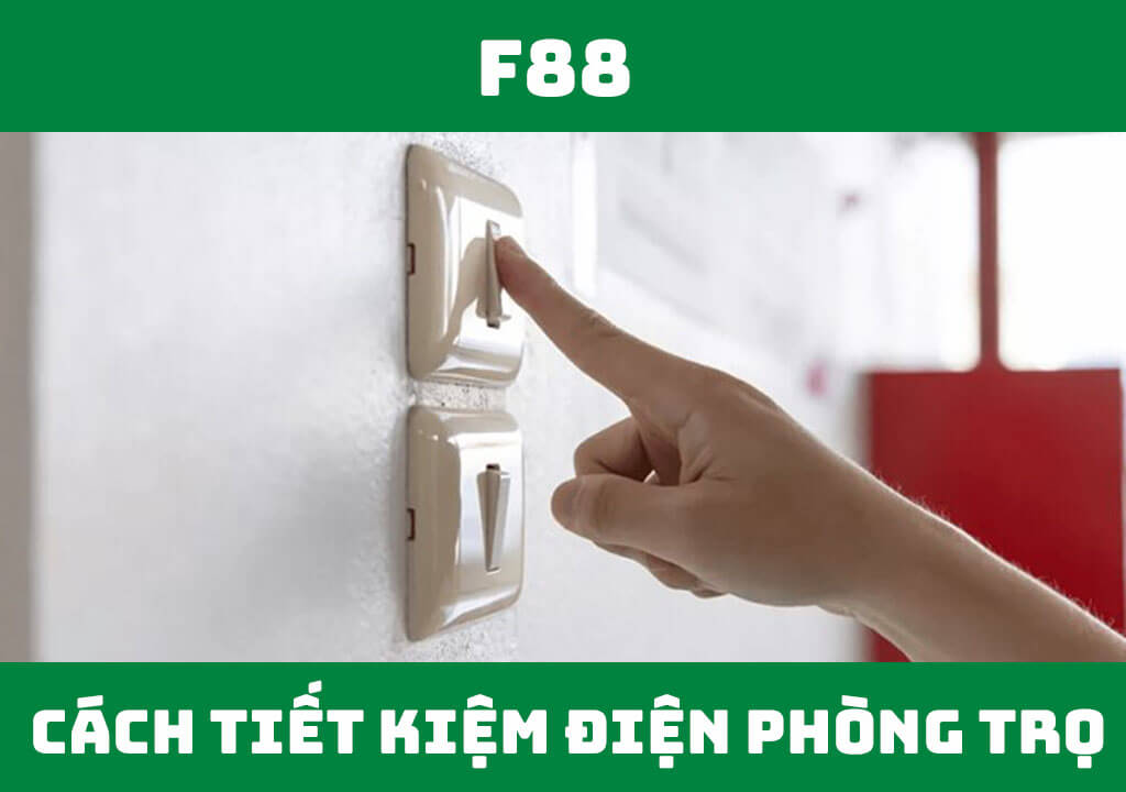 Cách tiết kiệm điện phòng trọ hiệu quả