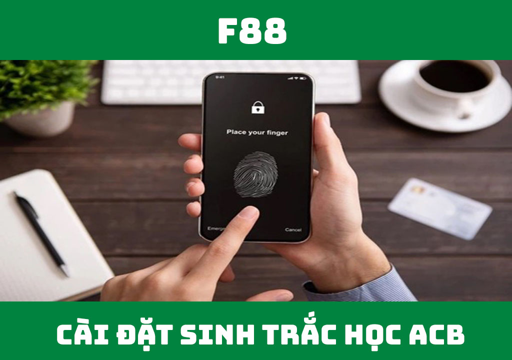 Cách cài đặt sinh trắc học ACB