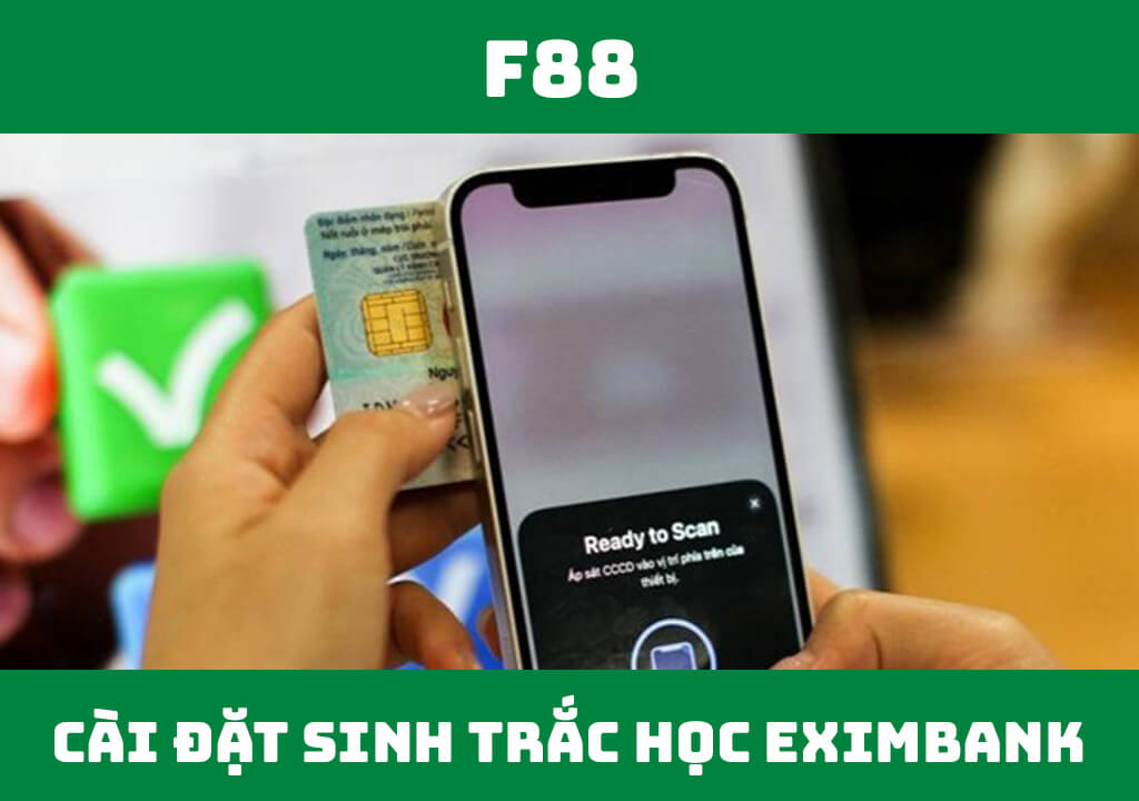 Cài đặt sinh trắc học Eximbank