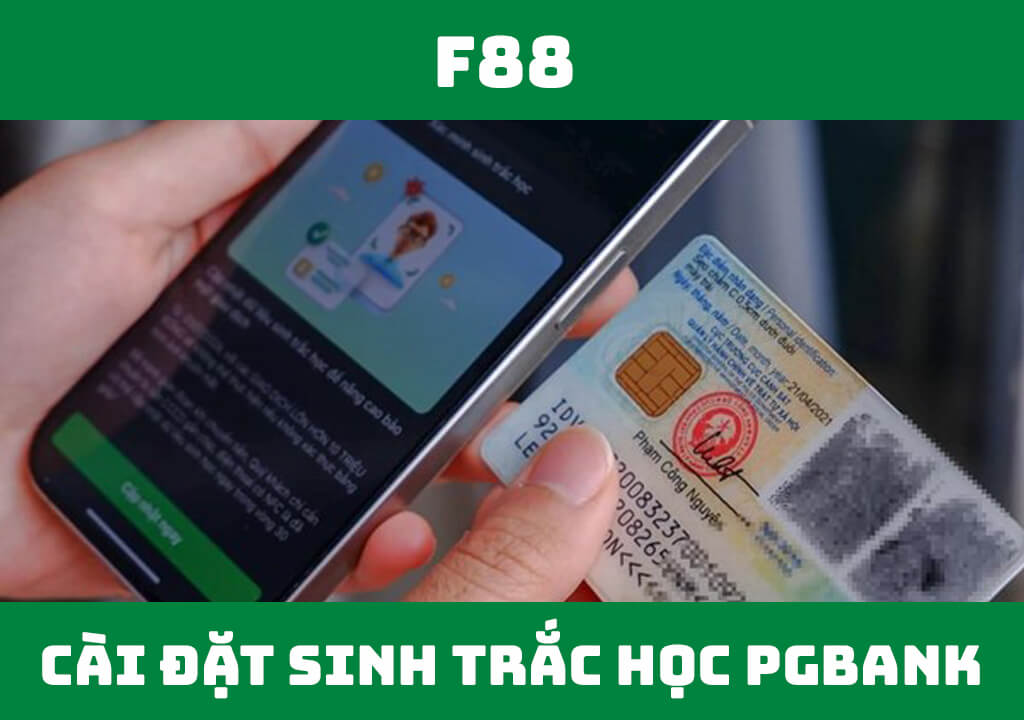 Cài đặt sinh trắc học PGBank