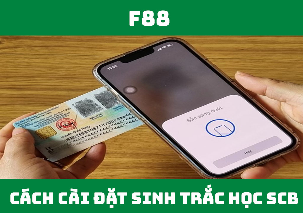 Cách cài đặt sinh trắc học SCB