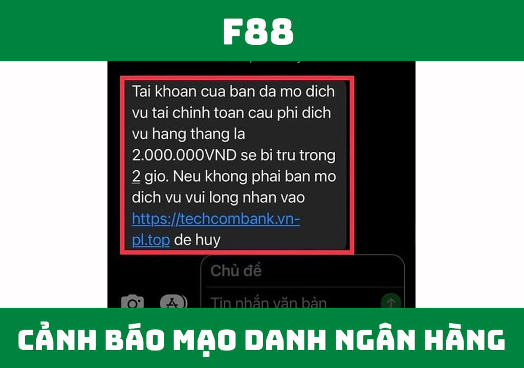 Cảnh báo mạo danh ngân hàng lừa đảo