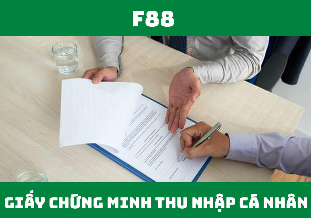 Cách làm giấy chứng minh thu nhập cá nhân