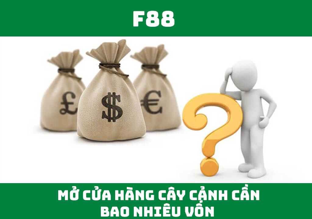 Mở cửa hàng cây cảnh cần bao nhiêu vốn?