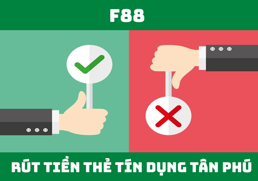 Rút tiền từ thẻ tín dụng quận Tân Phú