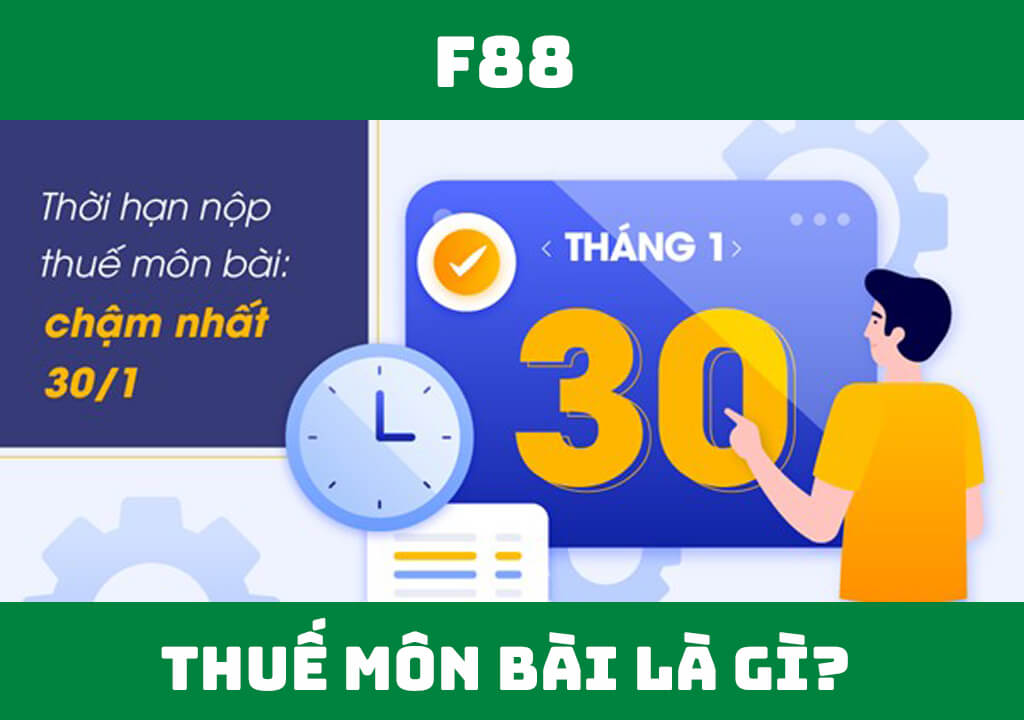 Thuế môn bài là gì?