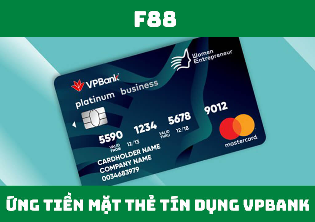 Ứng tiền mặt thẻ tín dụng VPBank