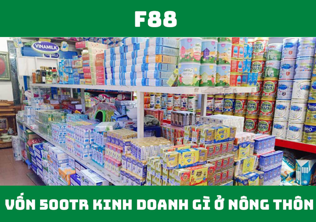 Vốn 500 triệu kinh doanh gì ở nông thôn?